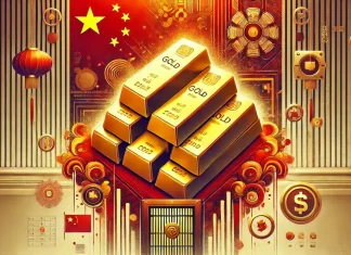 Vàng tăng vọt hơn 50Dollar, hướng đến mức mục tiêu hàng tuần