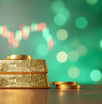 Vàng giảm mạnh 43USD, xuống khu vực hỗ trợ quan trọng nhất cho triển vọng tăng dài hạn