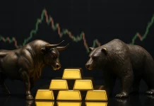 Biến động mạnh của vàng phản ánh giao điểm giữa rủi ro địa chính trị, và kỳ vọng nới lỏng của Fed