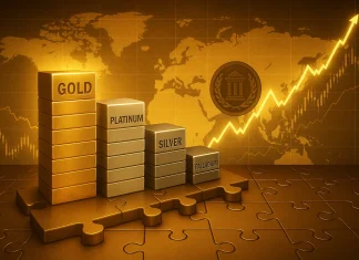 Giá vàng lập kỷ lục mới, tiến sát mốc 3.800 USD/ounce do lo ngại chính phủ Mỹ đóng cửa