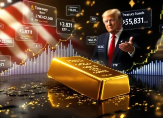 Giá vàng hạ nhiệt, khi dữ liệu Mỹ mạnh lên và căng thẳng Iran tạm lắng