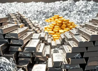 Giá bạc tăng vọt mạnh hơn vàng khi nhu cầu thực, đầu cơ và bất ổn toàn cầu cùng kéo căng thị trường