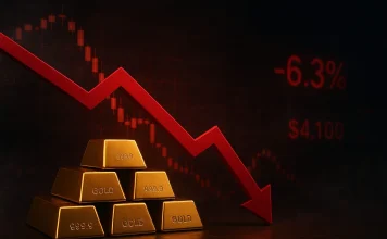 Vàng giảm sốc đầu tuần khi đe dọa leo thang của Trump biến xung đột thành áp lực lạm phát