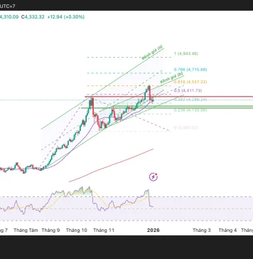 Phân tích kỹ thuật và gợi ý Entry vàng (ngày 3 tháng 1)