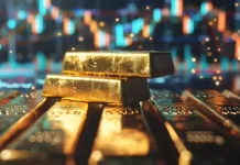 Vàng hướng tới tuần tăng thứ tư với kỳ vọng hòa đàm nâng đỡ, nhưng thị trường vẫn dè chừng rủi ro cuối tuần